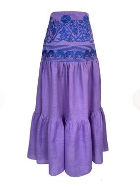 De Castro Purple Espina Skirt - NWT!